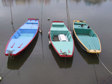 Bateaux de p�che sur la Maine