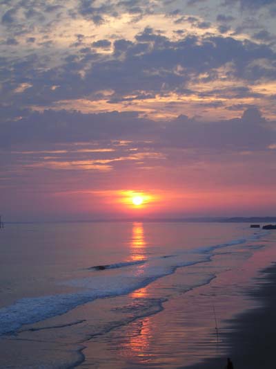 coucher de soleil