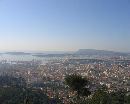 Vue du Faron