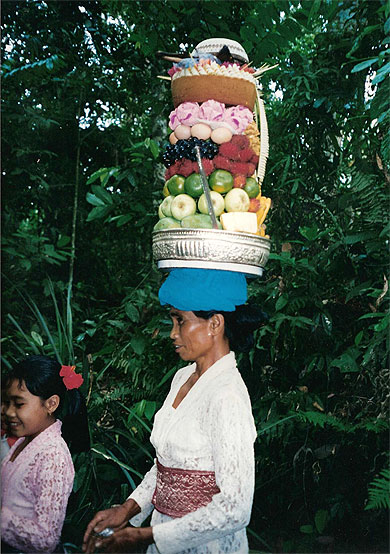 Livreur de fruits