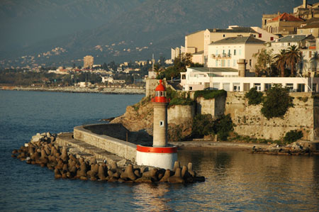 Bastia au petit matin