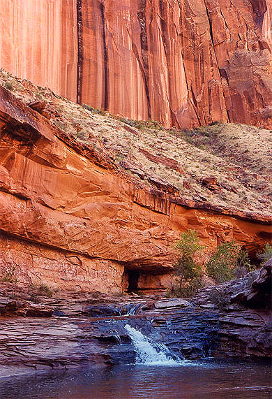 Cascades de Coyote Gulch