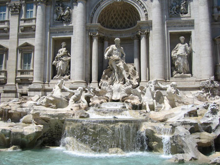 La fontaine de Trevi