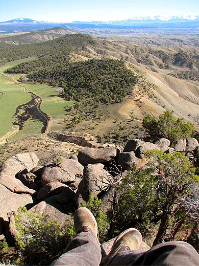 A la limite de la vall�e et des dubbies