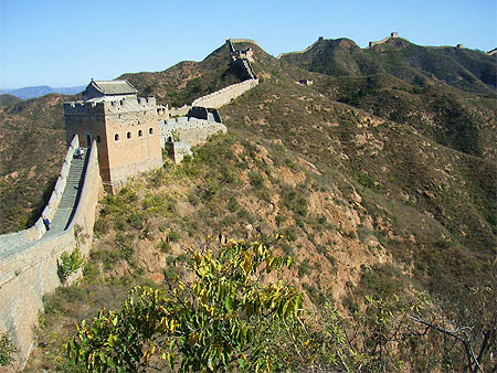 Magnifique muraille de chine � Jishanling