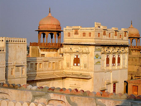 Toits au Rajasthan