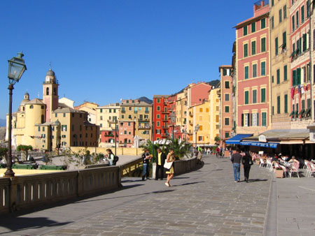 Ruelle principale de Camogli