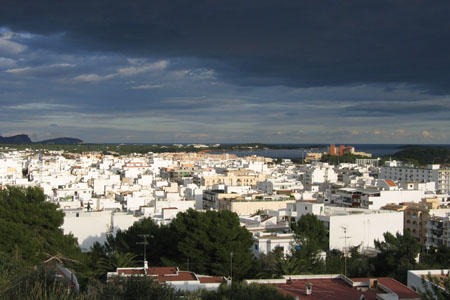 Vue sur Santa Eulalia