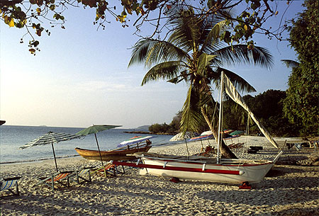 Plage thailandaise