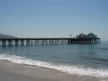 La jet�e de Malibu