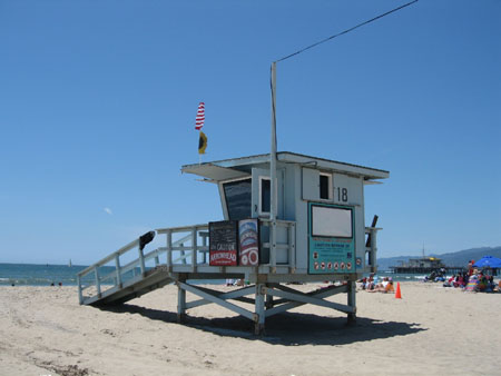Poste de surveillance de plage