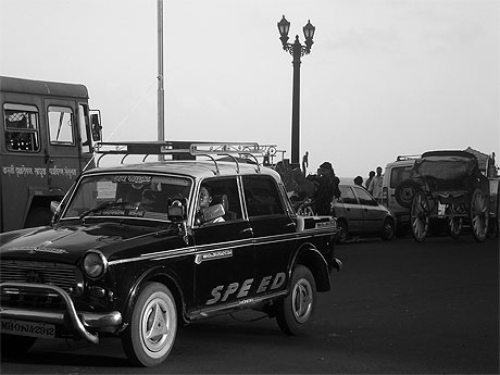 Taxi driver in Mumbai