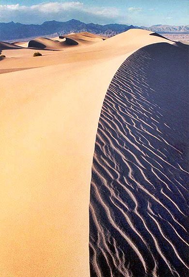 Dunes dans la Vall�e de la Mort