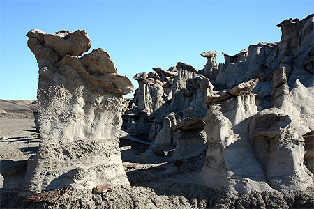 roches de bisti badlands