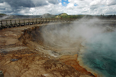 Turquoise Pool sur le Midway Geyser Basin
