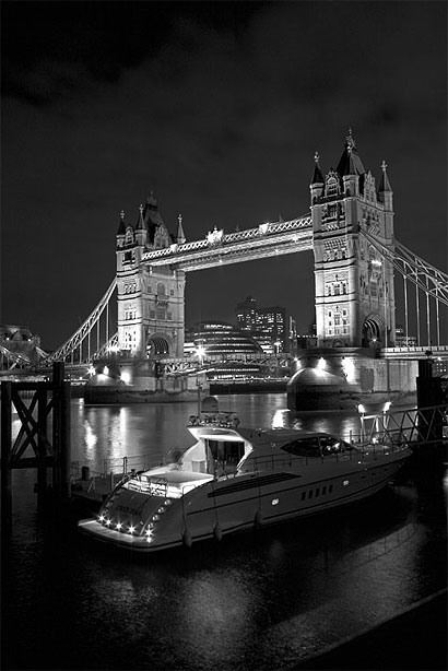 Tower bridge en bateau