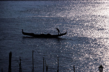 Gondolier � Venise