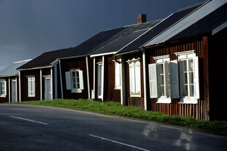 Gammelstad Lul�a Su�de apr�s l'orage