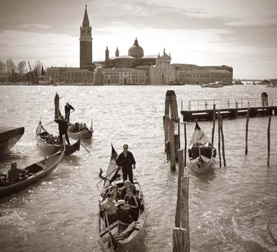 Les Gondoles � Venise