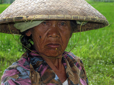 Femme balinaise