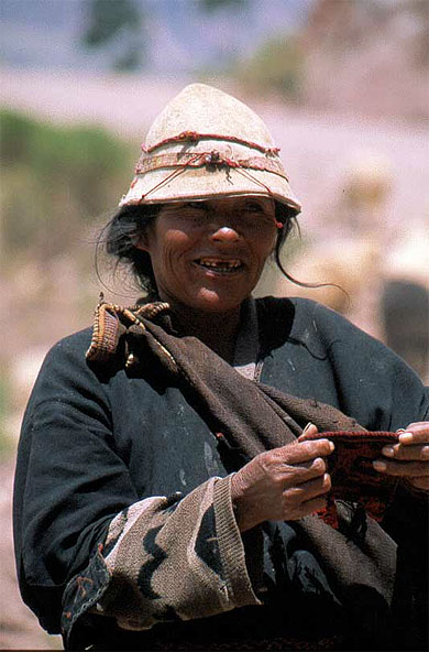 Bolivie, berg�re � Potolo