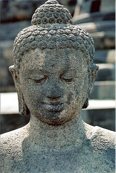 Bouddha � Borobudur