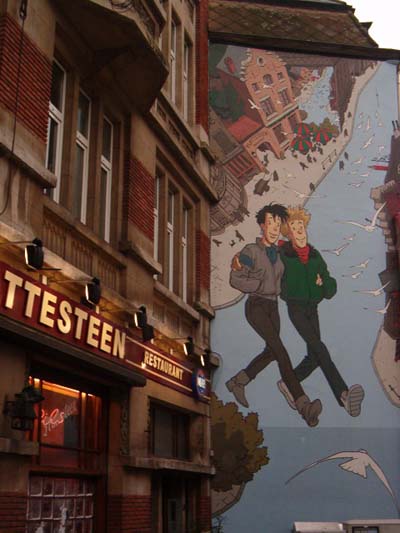 Au pays de la B.D, le mur est roi