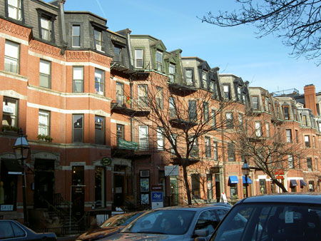 Boston quartier de Back Bay