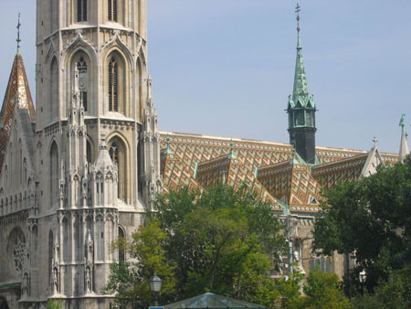 L'�glise Mathias sur la colline de Buda