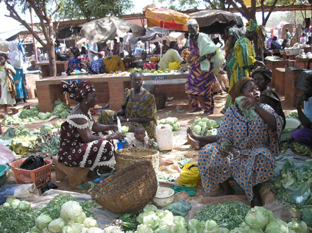 le march� de OUAHIGOUYA