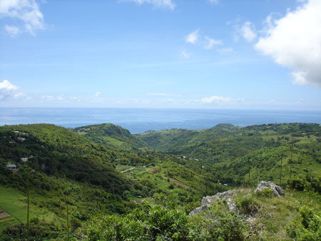 Vue du mont Limon