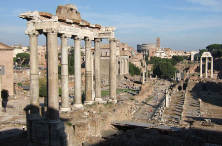 Rome - machine � remonter le temps