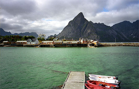 Un petit port des �les Lofoten