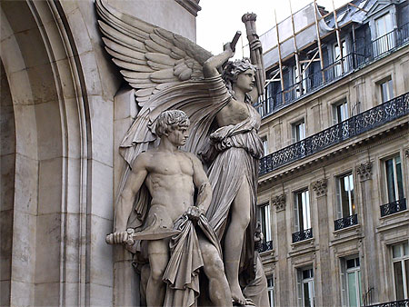 STATUE DE L'OPERA GARNIER