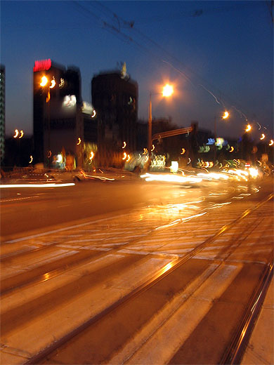 Varsovie la nuit
