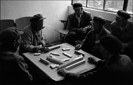 Joueurs de domino