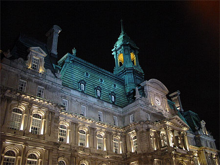 L'h�tel de ville de Montr�al