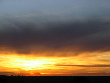 Coucher de Soleil sur la Loire