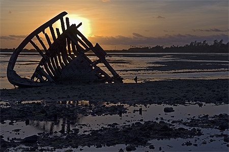 Coucher de soleil � Serangan