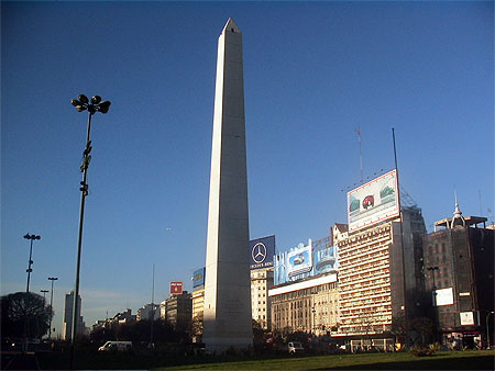 ob�lisque de l'avenida 9 de julio