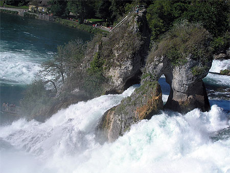 CHUTES DU RHIN A SCHAFFHOUSE