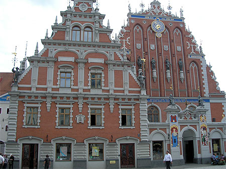 maison � t�tes noires � RIGA