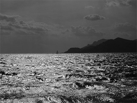 mer vue de Cannes