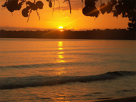 coucher de soleil