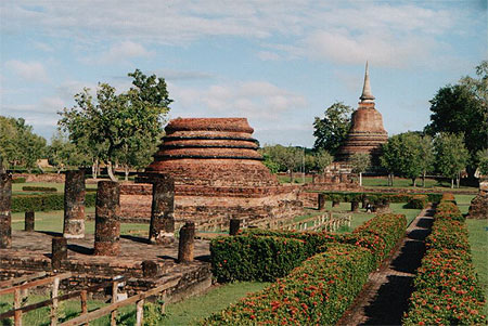 dans un temple
