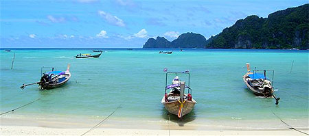 plage de kho phi phi