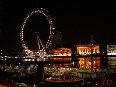 La grande roue de Londres