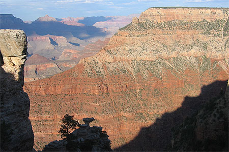 Coucher de soleil sur le Grand Canyon