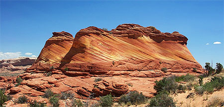 twisted buttes