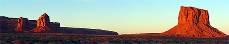 monument valley sunrise